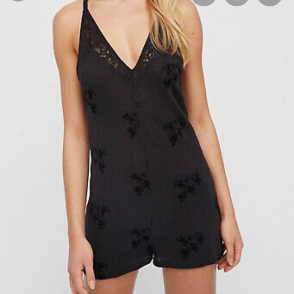 FREE PEOPLE TROUBADOR ROMPER